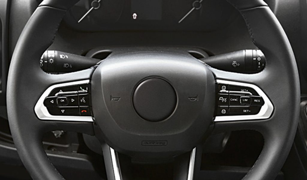 Anbindung des Multifunktionslenkrads