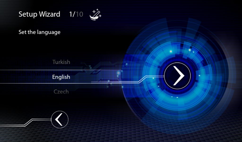 Setup-Wizard (Setup-Assistent)