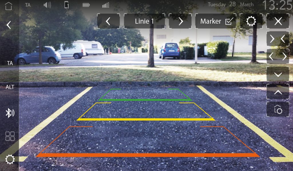 Anschluss von bis zu drei Kameras